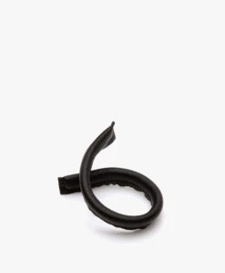 Slingher Leren Haarclip Large - Zwart