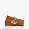 Zadig & Voltaire Zv Initiale Leren Riem - Tan 2 Zadig & Voltaire Zv Initiale Leren Riem - Tan -Modewinkel 15a4705d acb6 48c3 a38d d5b12adf8df9 05