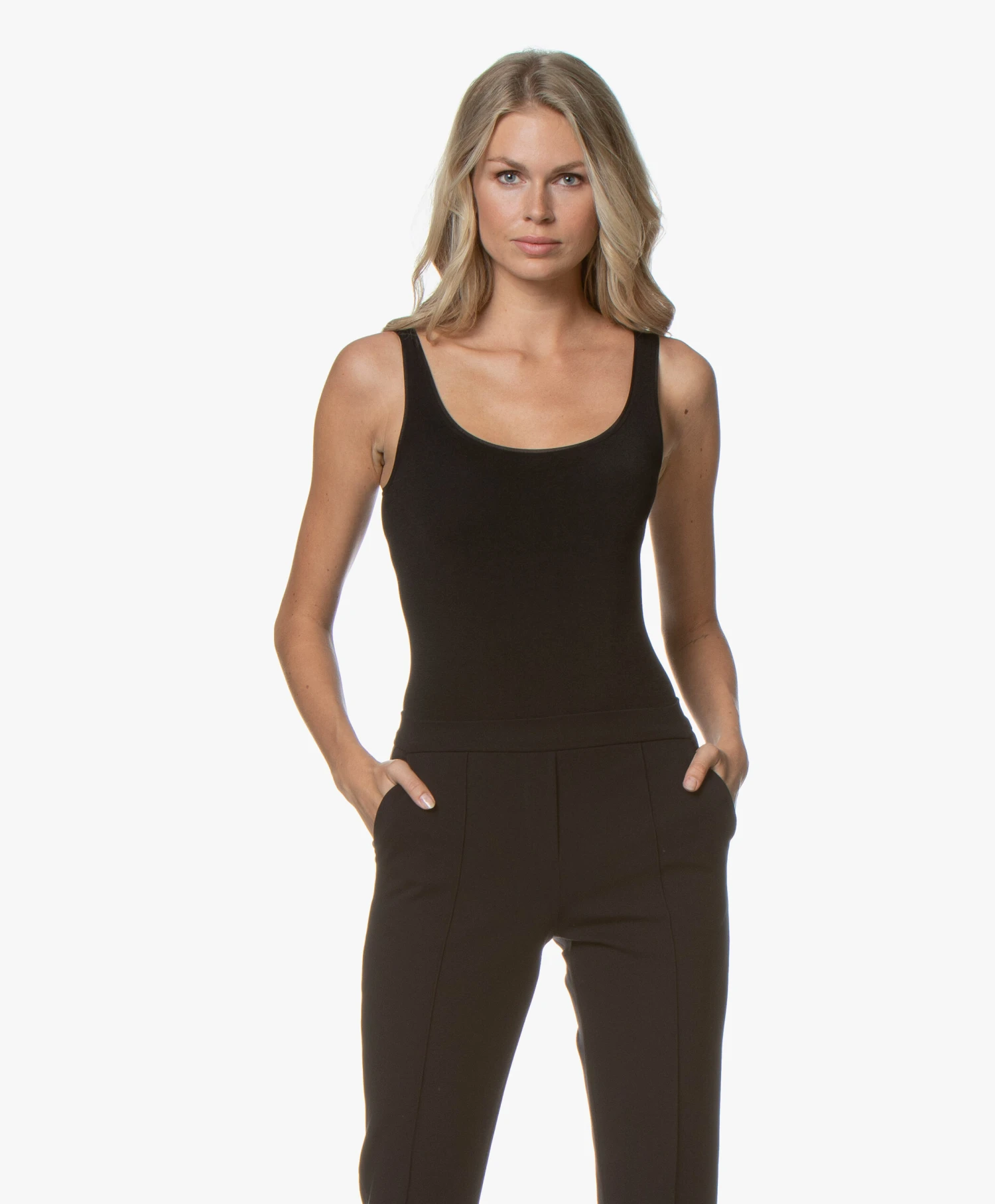 Wolford Jamaika Stretch-Jersey String Body - Zwart 10 Wolford Jamaika Stretch-Jersey String Body - Zwart - Afbeelding 8