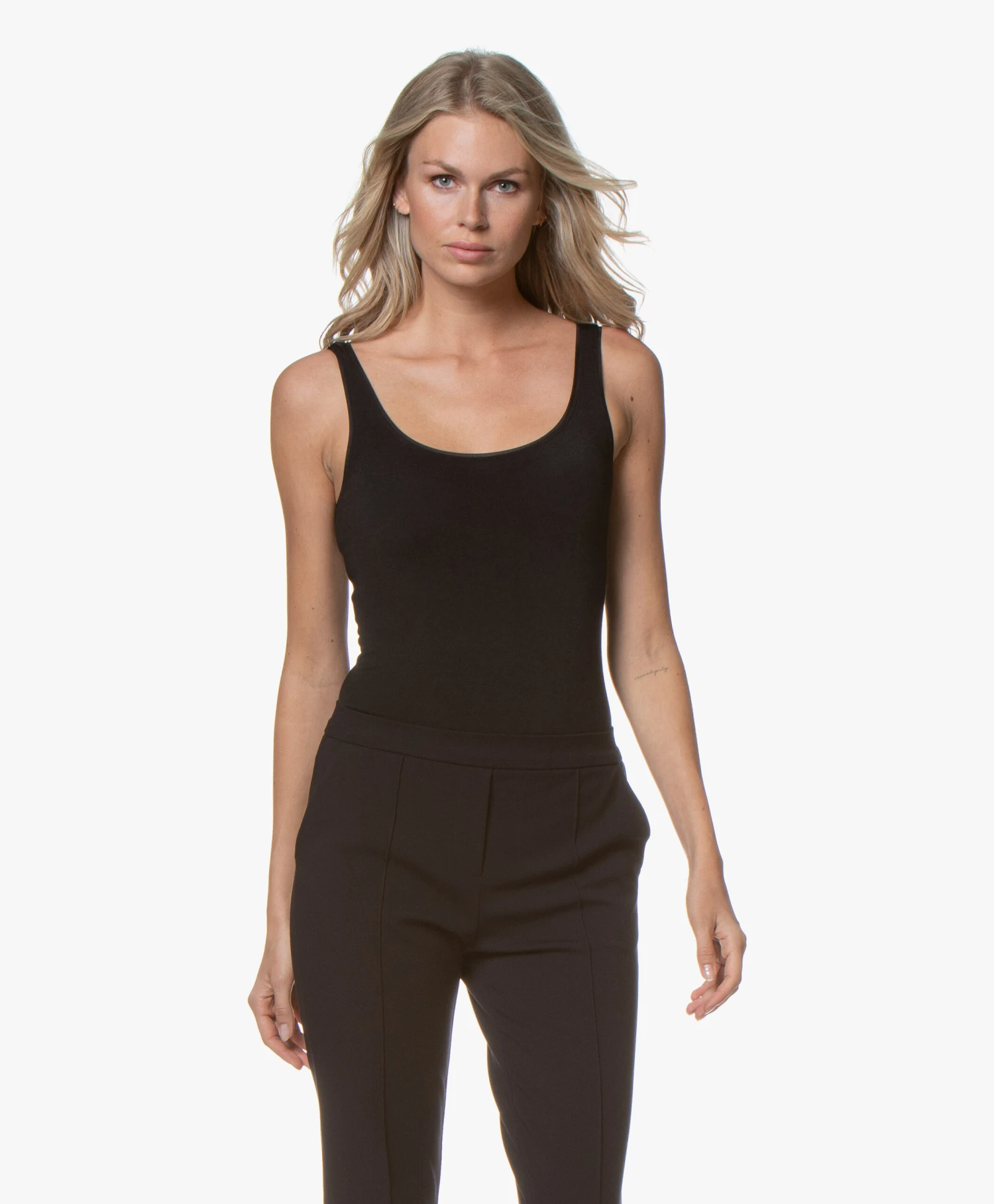 Wolford Jamaika Stretch-Jersey String Body - Zwart 13 Wolford Jamaika Stretch-Jersey String Body - Zwart - Afbeelding 11