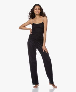 Hanro Cotton Deluxe Jersey Pyjamabroek - Zwart -Modewinkel 200319 2b8cd2b8 a4c3 4b64 957a b9d76f7a9595