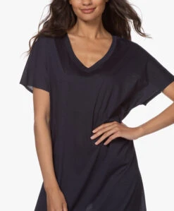 Hanro Laura Modalmix Jersey Nachthemd - Midnight -Modewinkel 200623 3d85dacd 2501 40b2 9ff8 e42d2593f6fe