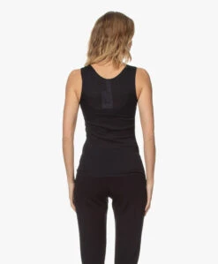 Hanro Lace Delight Top - Zwart -Modewinkel 201202 bcc6e1ff d740 4c9c b8e0 f20791413768