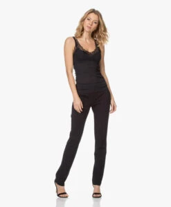 Hanro Lace Delight Top - Zwart -Modewinkel 201202 d1fc441d 7fc6 41d8 b96e b8acd792eaef