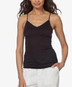 Hanro Cotton Seamless V-Hals Spaghetti Top - Zwart 21 Hanro Cotton Seamless V-Hals Spaghetti Top - Zwart -Modewinkel 210223 43a7d6ce a7fe 4f00 adf5 42df61b19392