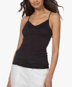 Hanro Cotton Seamless V-Hals Spaghetti Top - Zwart 26 Hanro Cotton Seamless V-Hals Spaghetti Top - Zwart -Modewinkel 210223 f2639368 6ce5 47c8 a7f9 bf14a9d4abe4