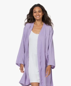 Hammam34 The Flower Geborduurde Katoenen Kimono - Lila 17 Hammam34 The Flower Geborduurde Katoenen Kimono - Lila -Modewinkel 210706 66b23685 f6e6 4bbb b9b7 6b86bfa45b77