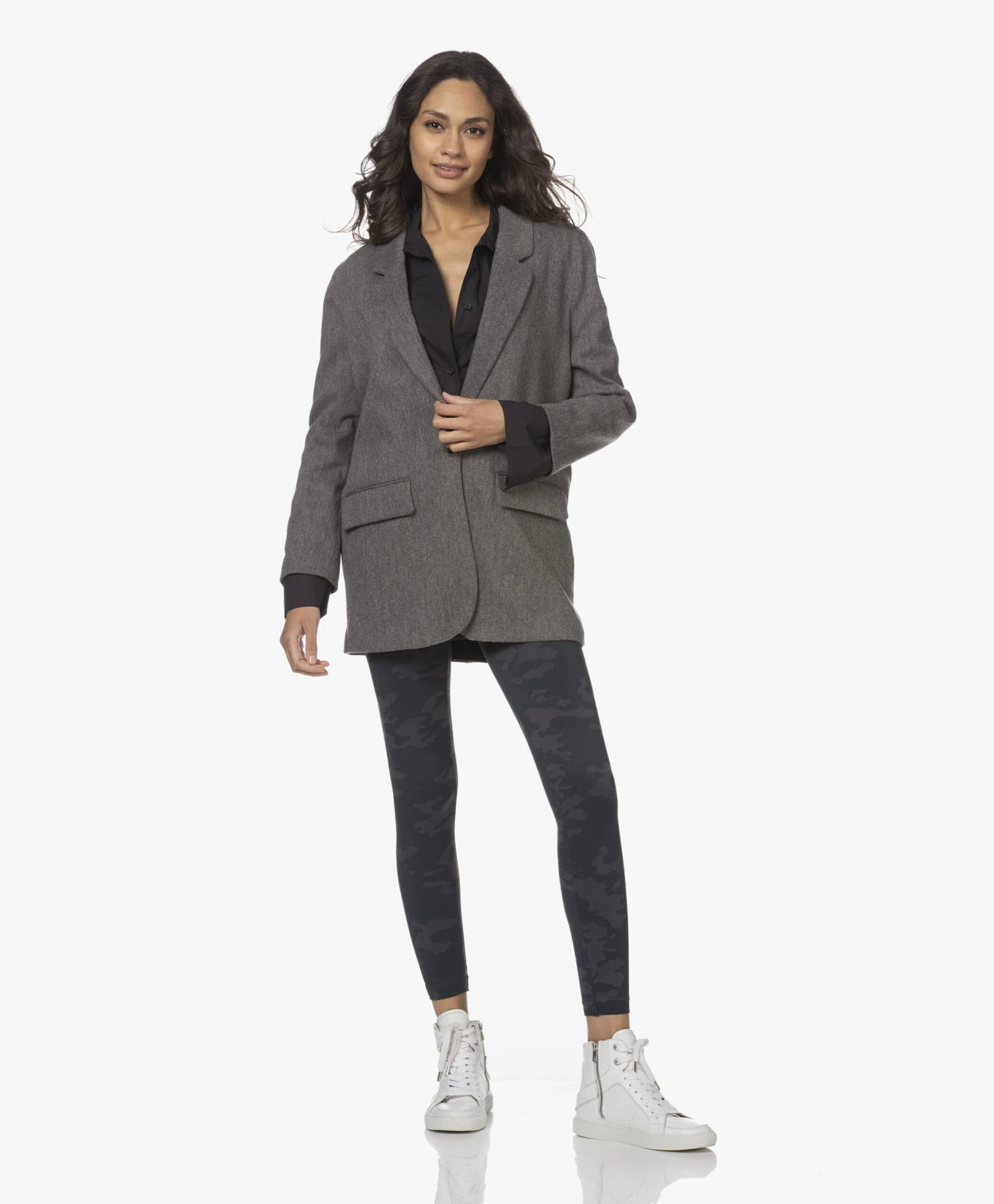 Spanx® Look At Me Now Leggings - Zwart Camo 11 Spanx® Look At Me Now Leggings - Zwart Camo - Afbeelding 9