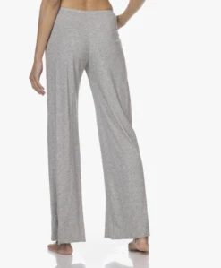Skin Dubbellaagse Jersey Wijde Pijpen Broek - Grijs Mêlee -Modewinkel 211216 5fb20bc3 007b 48ea a267 e4d1e16c53a1