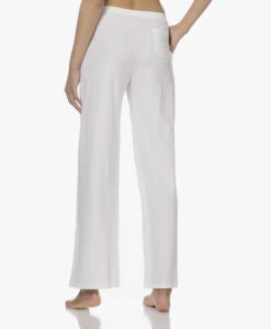 Skin Chistine Katoenen Jersey Broek - Wit -Modewinkel 220318 8b913656 d106 407b a700 a23ca31edb83