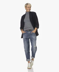 Iro Merkle Leren Riem Met Metalen Details - Zwart/Zilver -Modewinkel 220712 5d173986 10e8 4036 acbe d678d72e5e07