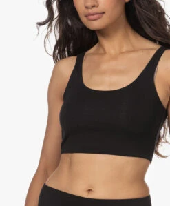 Skin Clio Jersey Crop Top - Zwart -Modewinkel 220802 3844f902 5430 4d3c 99e8 8860354d359b