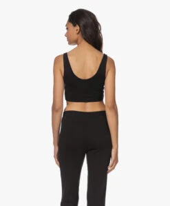 Skin Clio Jersey Crop Top - Zwart -Modewinkel 220802 5a8b1be0 e5ca 45fd 88e4 528a43ef3379
