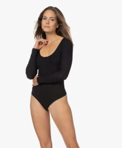Wolford Henley Stretch-Modal String Body - Zwart -Modewinkel 220909 3874e828 c6ae 479d 9515 9a6ea5d9a2d4