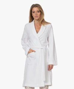 Hanro Robe Selection Fleece Pluche Badjas - Wit 26 Hanro Robe Selection Fleece Pluche Badjas - Wit -Modewinkel 221012 b1656d61 d55c 480c 8c0e eb88d01d9167