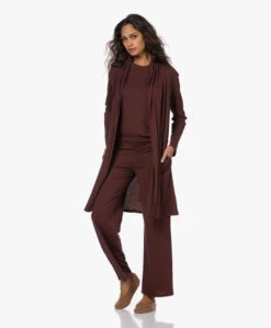 Skin Christine Katoenen Jersey Broek - Port -Modewinkel 221013 14b04492 f17c 4575 8d6f 567960850abc 1