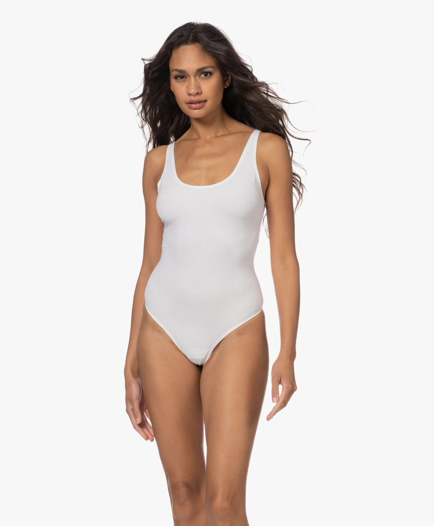 Wolford Ribjersey String Body - Pearl 10 Wolford Ribjersey String Body - Pearl - Afbeelding 8