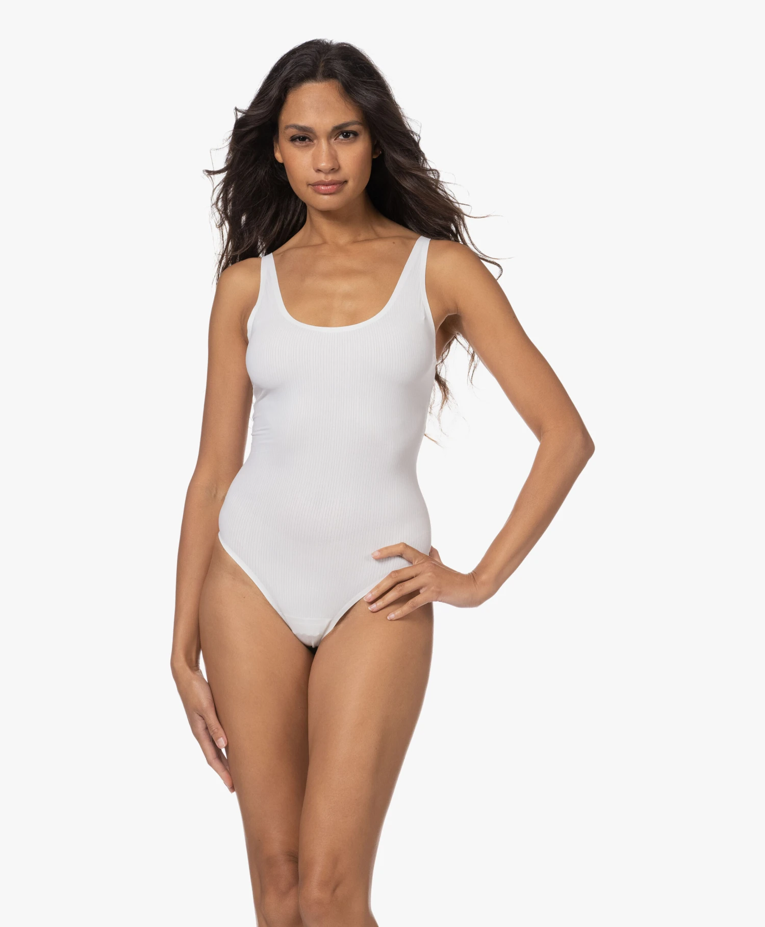 Wolford Ribjersey String Body - Pearl 14 Wolford Ribjersey String Body - Pearl - Afbeelding 12