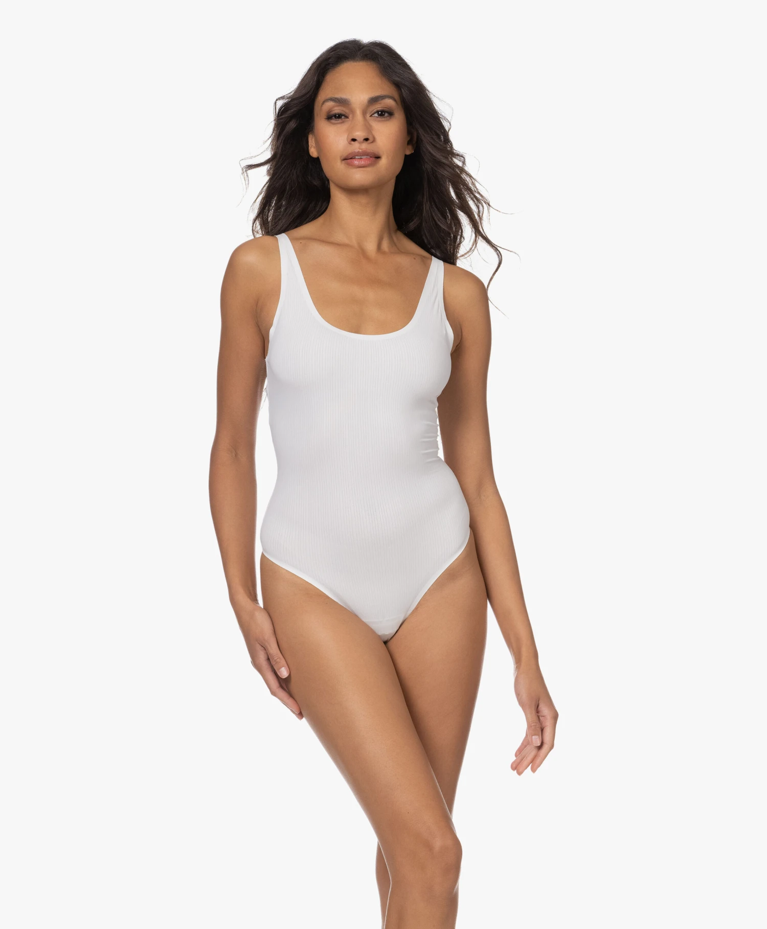 Wolford Ribjersey String Body - Pearl 3 Wolford Ribjersey String Body - Pearl