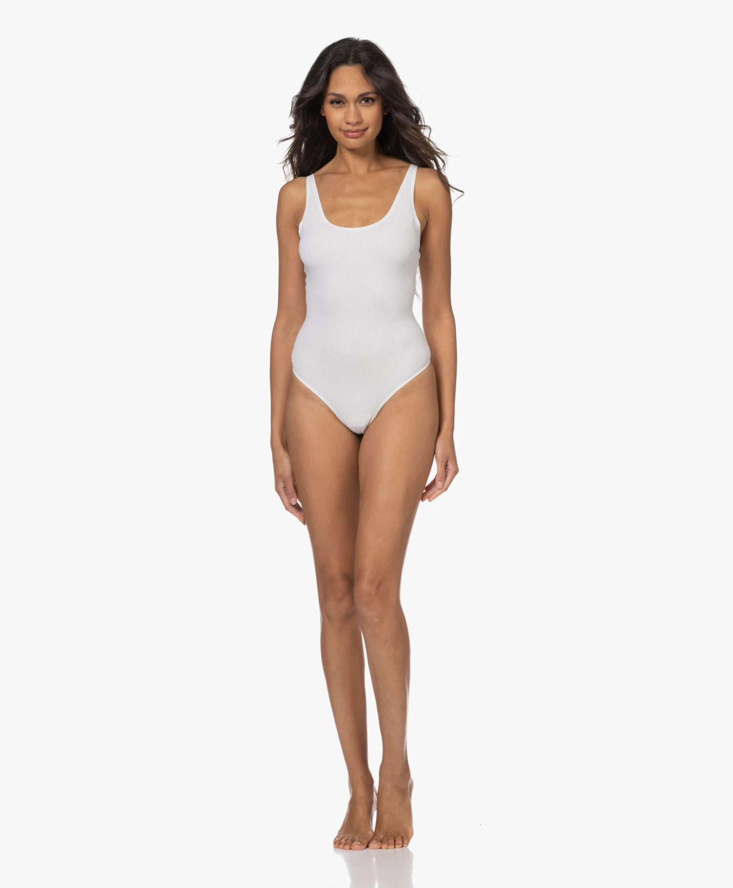 Wolford Ribjersey String Body - Pearl 15 Wolford Ribjersey String Body - Pearl - Afbeelding 13