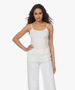 Plein Publique La Foix Bamboe Jersey Spahgettitop - Ivoor -Modewinkel 230404 7c9a33a0 7dd0 4450 9f08 827816e47ab4