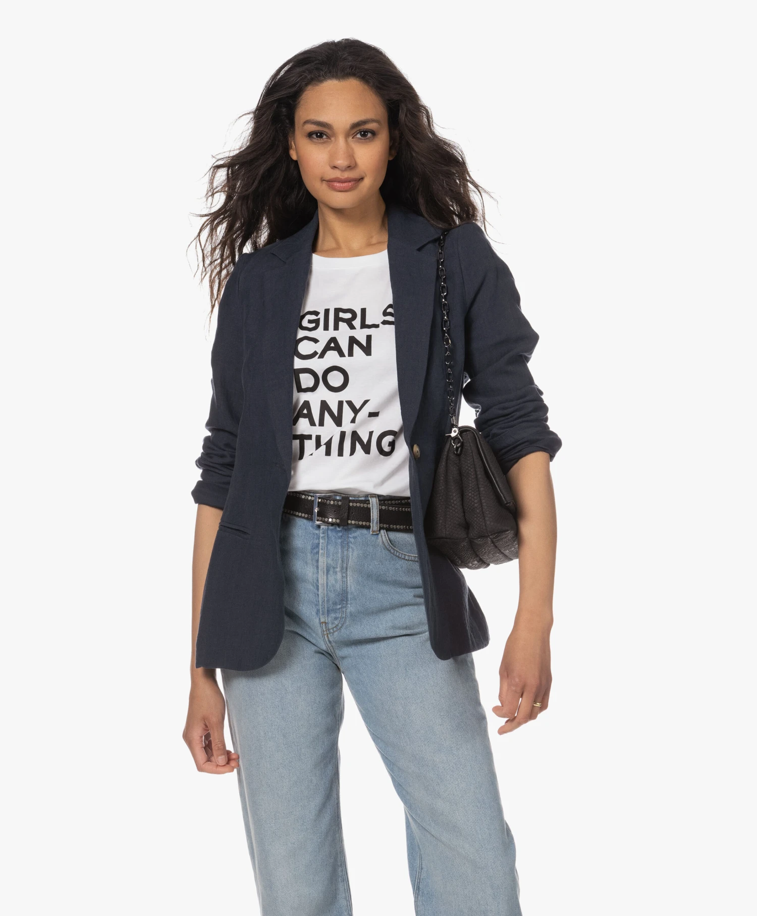 Zadig & Voltaire Starlight Leren Riem - Zwart 7 Zadig & Voltaire Starlight Leren Riem - Zwart - Afbeelding 5