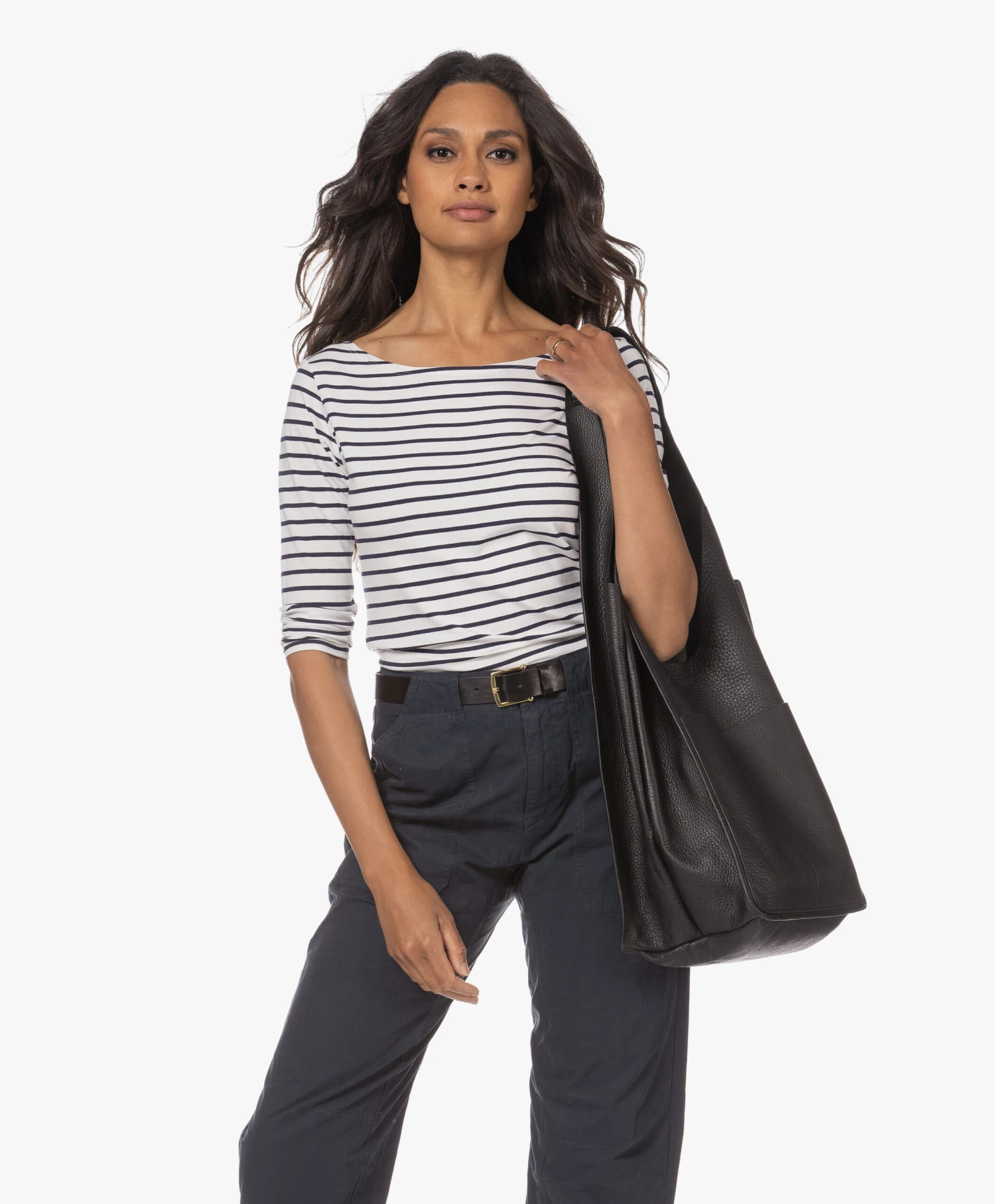 Rag & Bone Logan Leren Shopper - Zwart 14 Rag & Bone Logan Leren Shopper - Zwart - Afbeelding 12