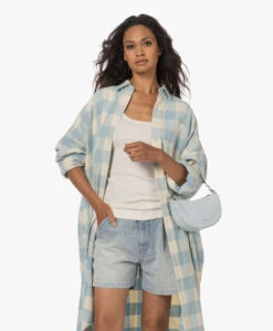 Iro Arc Baby Schoudertas - Denim -Modewinkel 230629 07ae909d b90b 442b 9148 67a150030a46