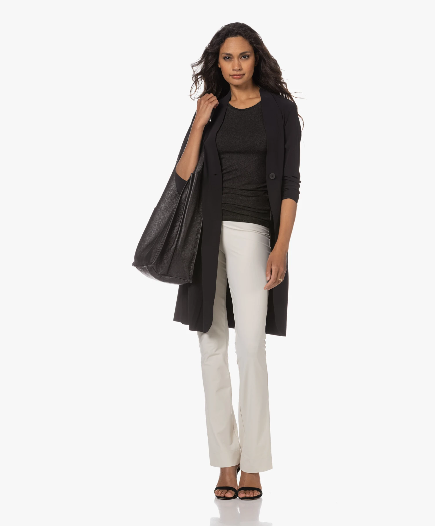 Rag & Bone Logan Leren Shopper - Zwart 12 Rag & Bone Logan Leren Shopper - Zwart - Afbeelding 10