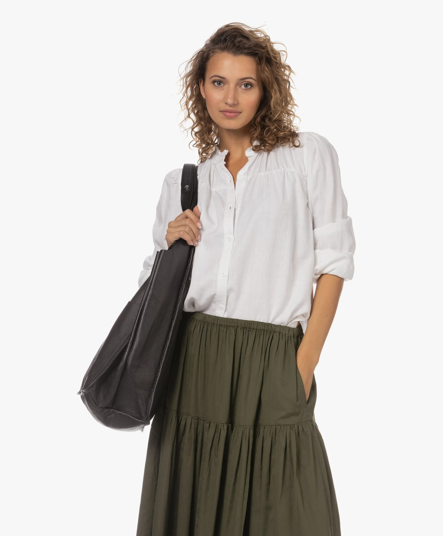 Rag & Bone Logan Leren Shopper - Zwart 11 Rag & Bone Logan Leren Shopper - Zwart - Afbeelding 9