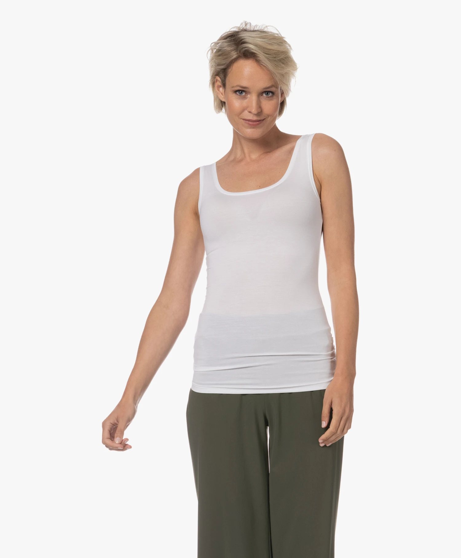 Hanro Soft Touch Modal Tanktop - Wit 13 Hanro Soft Touch Modal Tanktop - Wit - Afbeelding 11