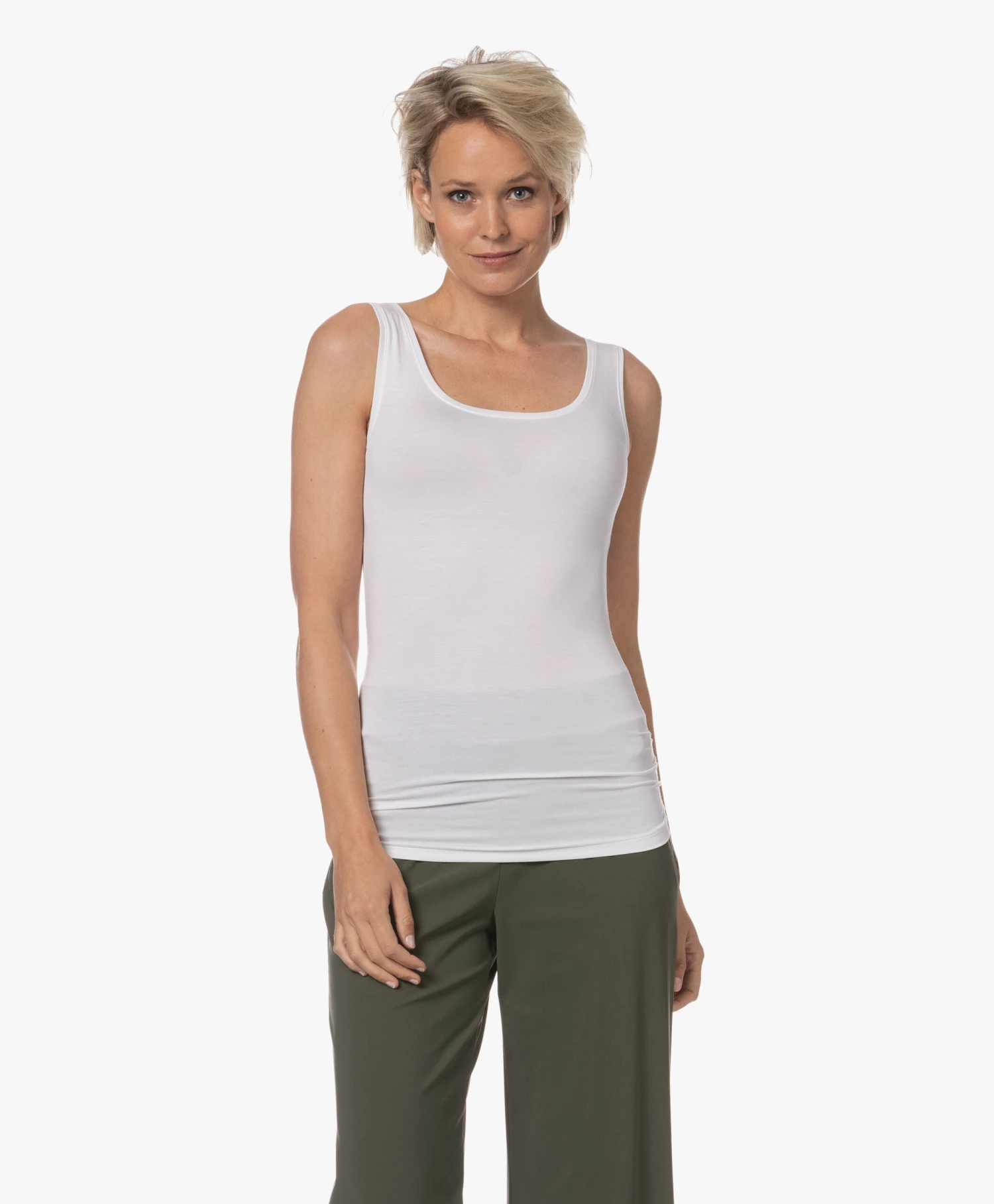 Hanro Soft Touch Modal Tanktop - Wit 5 Hanro Soft Touch Modal Tanktop - Wit - Afbeelding 3