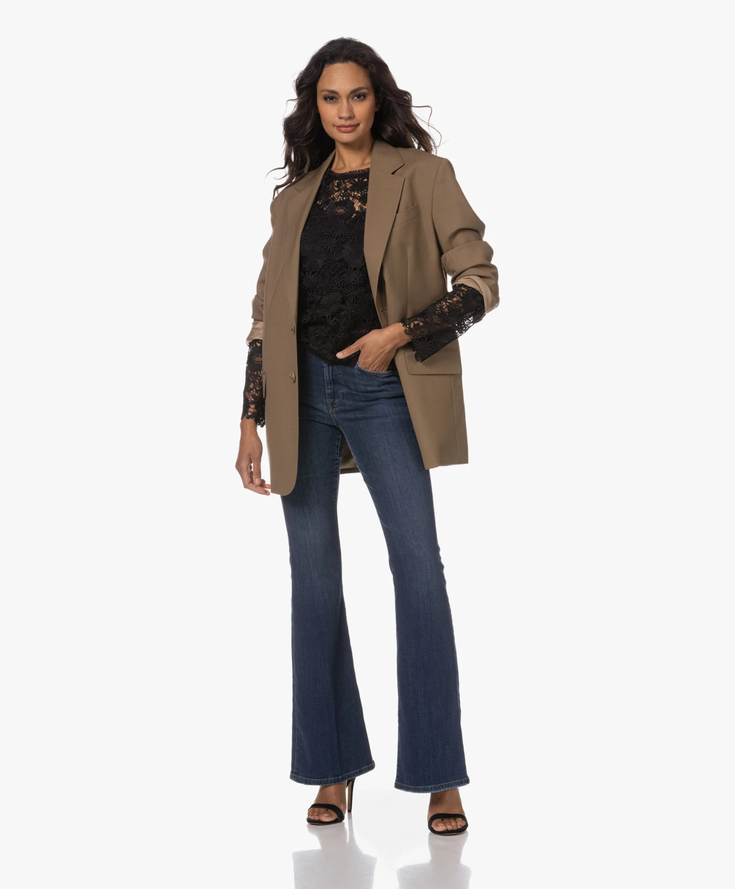 Hanro Padded Katoenen Spaghetti Top - Zwart 4 Hanro Padded Katoenen Spaghetti Top - Zwart - Afbeelding 2