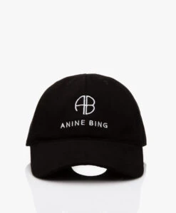 Anine Bing Jeremy Baseball Pet - Zwart -Modewinkel 284c7c30 07a3 4032 9b45 68f95228a40c 55
