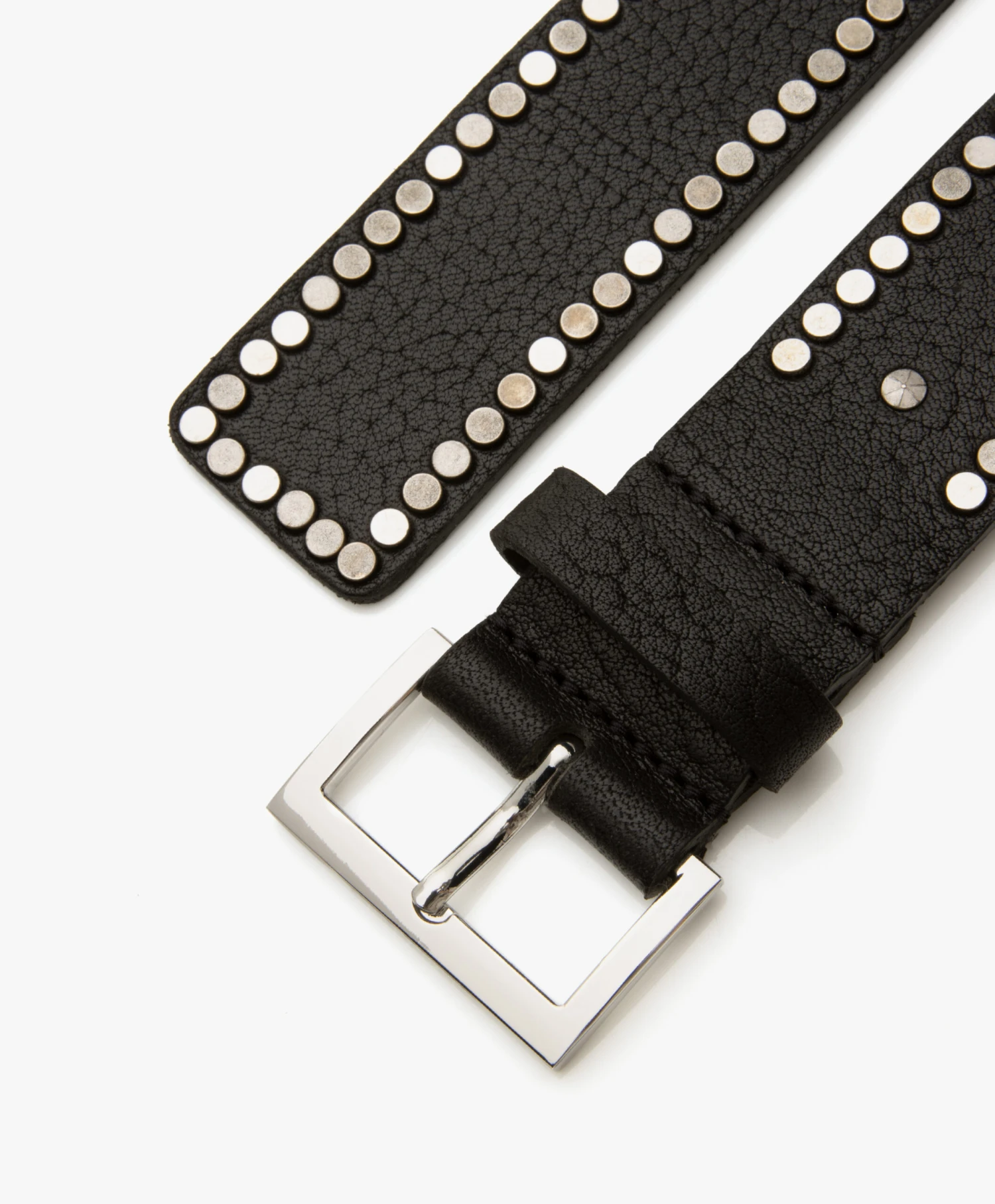 Zadig & Voltaire Starlight Leren Riem - Zwart 9 Zadig & Voltaire Starlight Leren Riem - Zwart - Afbeelding 7