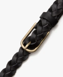 By-Bar Luna Gevlochten Leren Riem - Zwart -Modewinkel 4b5ab885 09ef 4de5 b29b 149bec3ba611 723