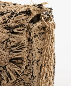 Vanessa Bruno Moon Small Raffia Schoudertas - Beige/Zwart 25 Vanessa Bruno Moon Small Raffia Schoudertas - Beige/Zwart -Modewinkel 54a87f6e 1510 4320 90c8 da3ab3cbaf91 01