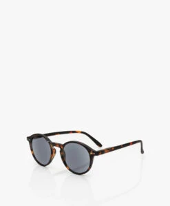 Izipizi Sun Reading #D Zonnebril Op Sterkte - Tortoise/Grijze Glazen