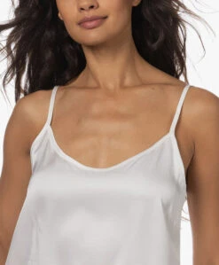 Woman By Earn Luna Satijnen Spaghettitop - Off-White -Modewinkel 5f1fdeec 8bea 4370 a1b7 db2304138751 106