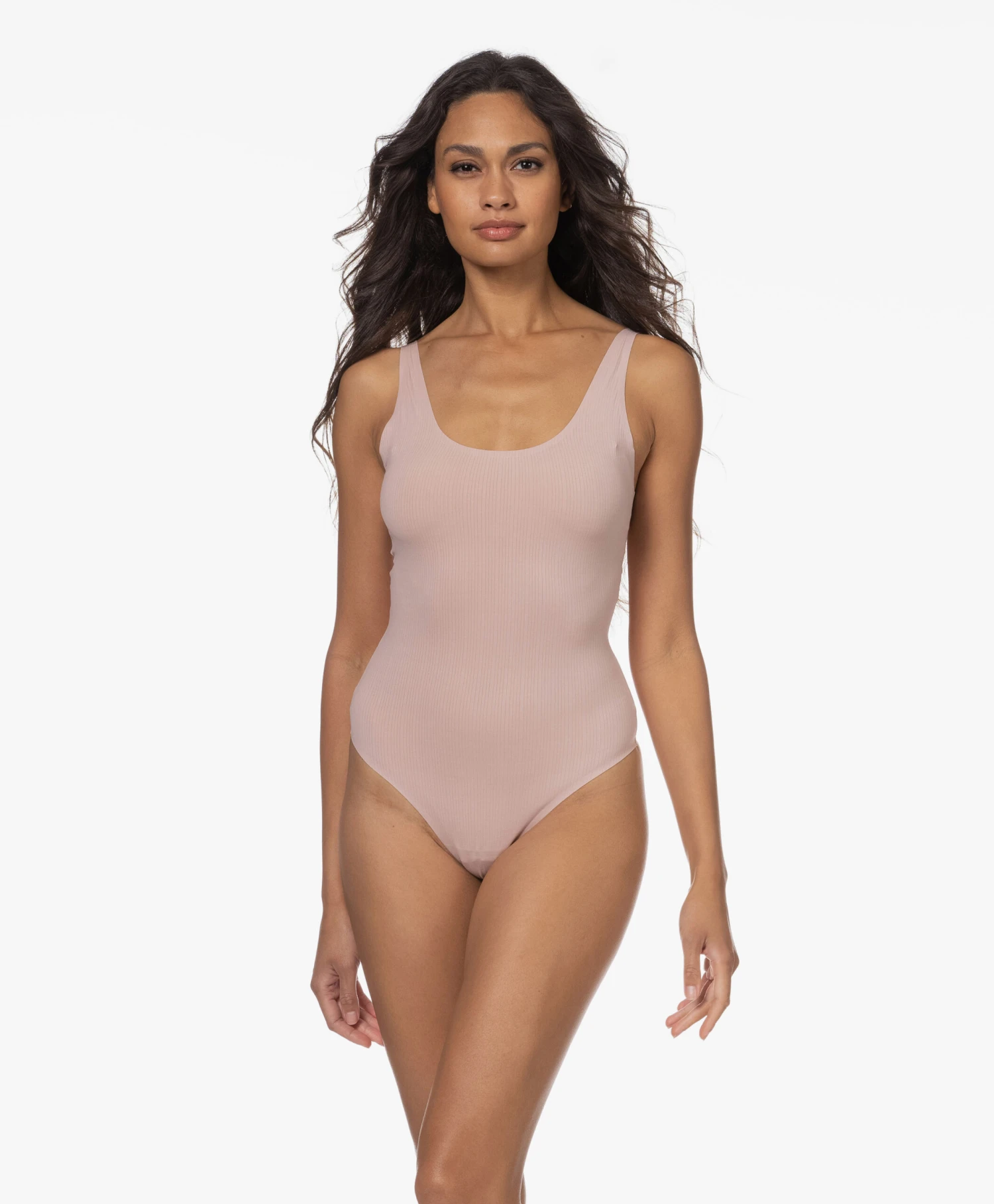 Wolford Ribjersey String Body - Powder Pink 14 Wolford Ribjersey String Body - Powder Pink - Afbeelding 12