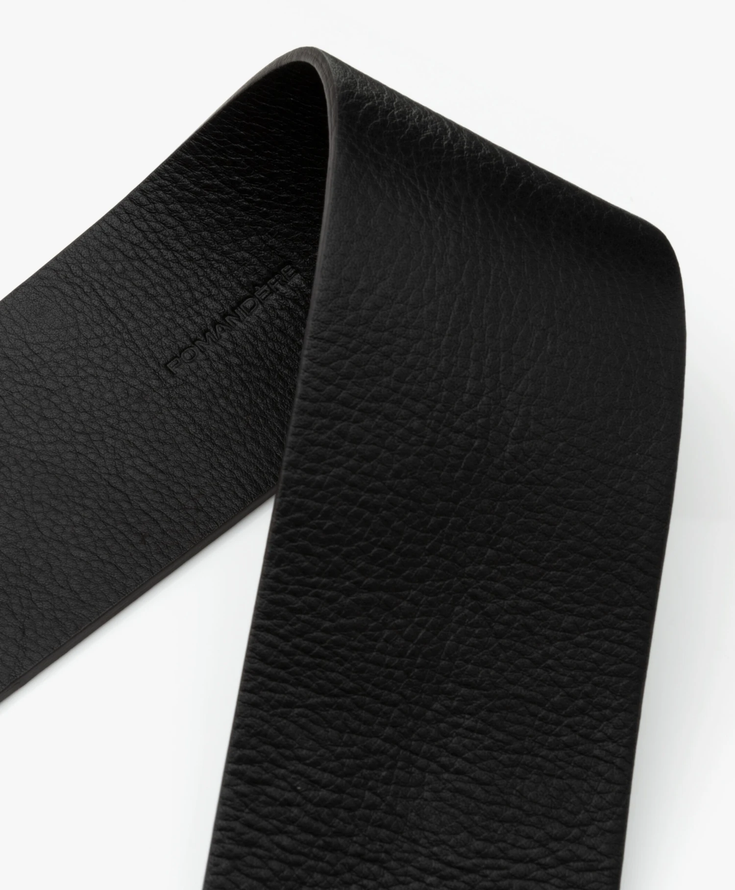 Pomandère Leren Wikkel Tailleriem - Zwart 8 Pomandère Leren Wikkel Tailleriem - Zwart - Afbeelding 6