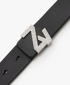 Zadig & Voltaire Zv Initiale Leren Riem Met Strass - Zwart 13 Zadig & Voltaire Zv Initiale Leren Riem Met Strass - Zwart -Modewinkel 72ca8c17 3bb3 408e 8f43 df752df931c6 147