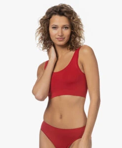 Hanro Touch Feeling Bh Top - Garnet Red -Modewinkel 79d96084 9333 426f 9e4f b45bd4a13927 154