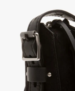 Rag & Bone Small Field Messenger Suède Schoudertas - Zwart -Modewinkel 80b79c18 ffd9 4808 9ecc 8ba2c01947bb 04