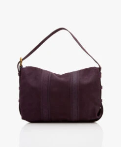 Jérôme Dreyfuss Jerome Dreyfuss Joe S Leren Schouder-/Cross-Body Tas - Noircie Violet -Modewinkel 820fa3ae 3506 420e a31b fc31893d2bf0 12