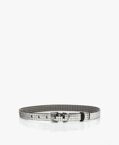 Iro Merkle Leren Riem Met Metalen Details - Zwart/Zilver -Modewinkel 86c5ba04 41d4 4e6a 93b4 a8bd44251004 241