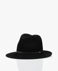 Rag & Bone Floppy Brim Fedora Hoed - Zwart -Modewinkel 88fa2dd3 bf58 490d a735 1c4f63ac1b29 07