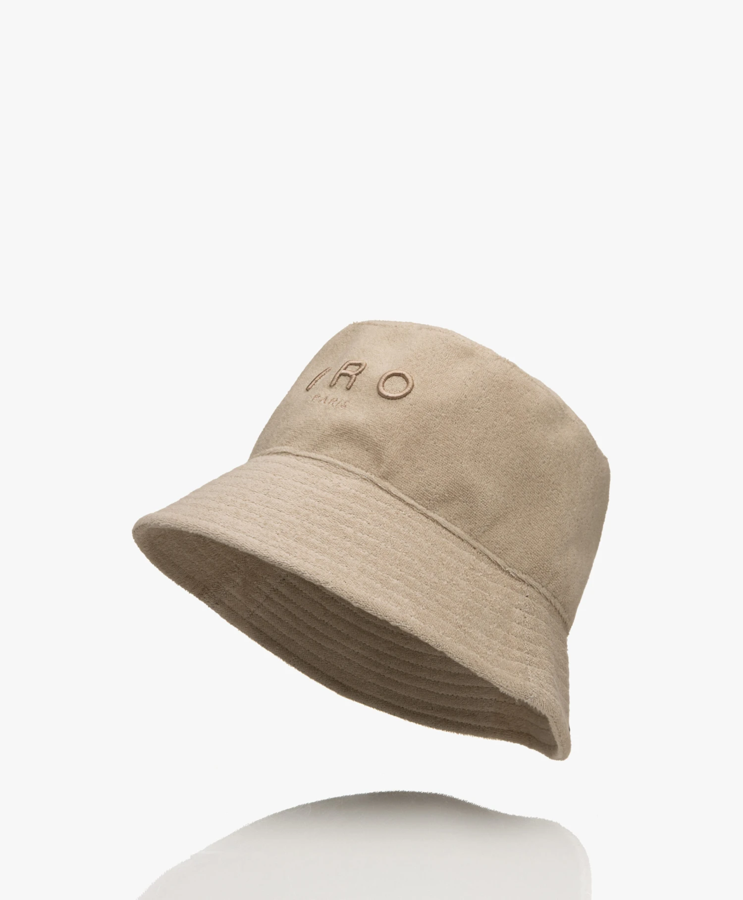 Iro Veneto Sponge Terry Bucket Hat - Oyster Grey 3 Iro Veneto Sponge Terry Bucket Hat - Oyster Grey