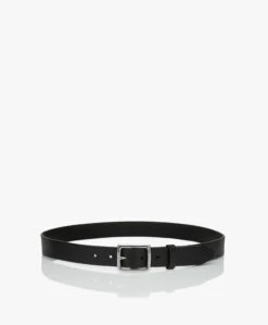 Rag & Bone Boyfriend Leren Riem - Zwart -Modewinkel Rag Bone Boyfriend Belt Blk 384