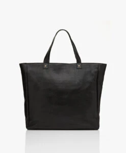 By-Bar Grote Leren Shopper - Zwart -Modewinkel ad5f50f6 824e 407b a790 3cbc253417e0 213